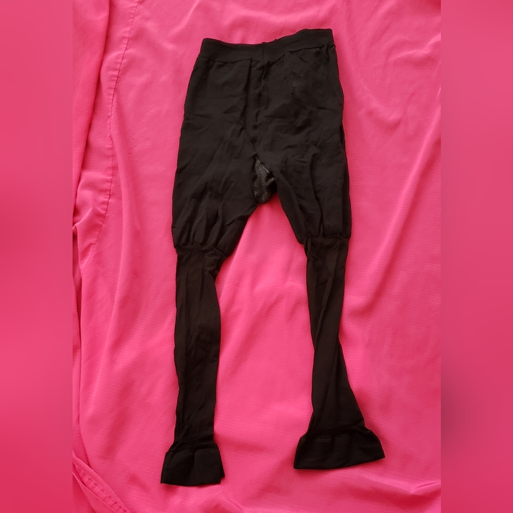 SPANX footless Black Size E